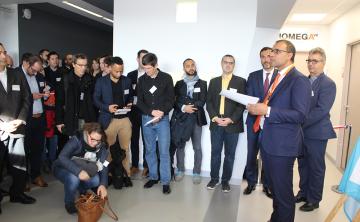 Inauguration plateforme IOMEGA VR et signature du laboratoire international associé SIReN