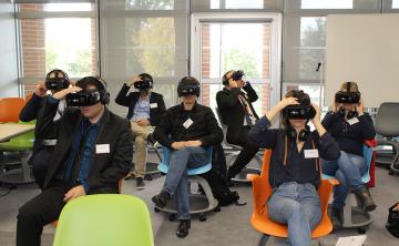 Inauguration plateforme IOMEGA VR et signature du laboratoire international associé SIReN