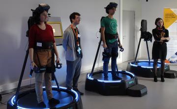Inauguration plateforme IOMEGA VR et signature du laboratoire international associé SIReN